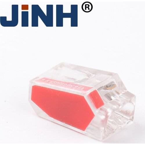 2 pins/24A Fast wire cable Connectors Wiring Universal Wiring Connector push-in Terminal Block