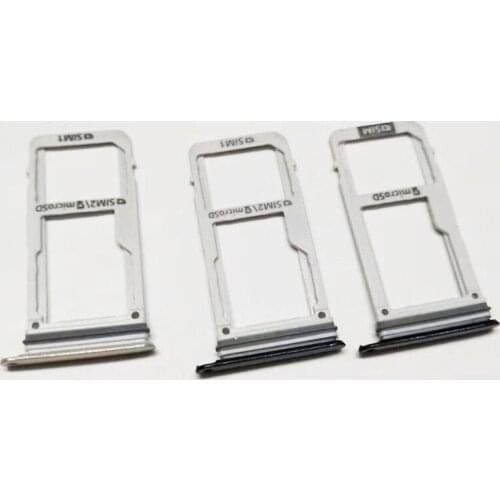 5pcs/lot Dual / Single SIM + Micro SD Card Tray Holder Adapter For Samsung Galaxy A3 2017 A320 A320F