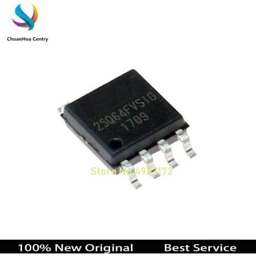 5 pcs/lot W25Q64FVSSIG W25Q64FVSIG 25Q64FVSSIG 25Q64FVSIG 25Q64FVS1G W25Q64 25Q64 SOP8 New and Original In Stock