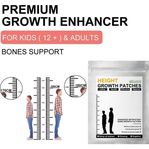 8pcs Foot Patch Body Height Enhancer Patch plaster Patch in Foot Height Growth Foot Patch For Adults and juvenile