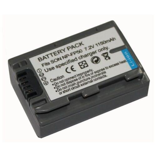 2pcs NP-FP50 FP50 Battery batteries AKKU for Sony DCR-DVD 602 605E 653 703 705E 755E 803 805E DCR-HC 3 16 17 18 19E 20 21 Camera