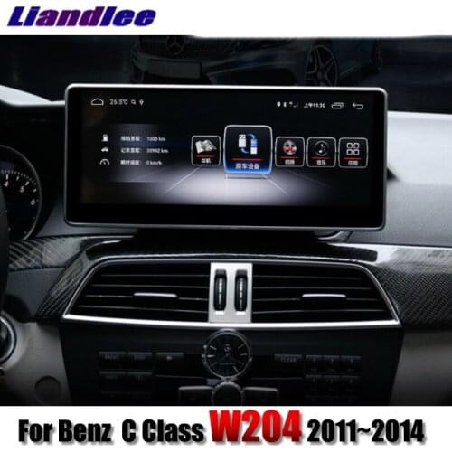 Liandlee Car Multimedia Player NAVI CarPlay For Mercedes Benz MB C Class W204 2011 2012 2013 2014 NTG Car Radio GPS Navigation