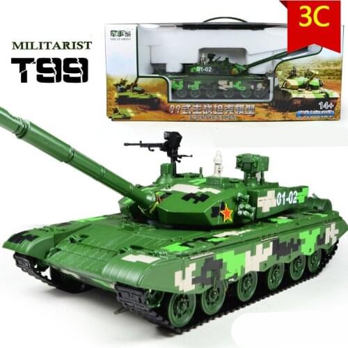 Big Military Model,1:35 alloy model T99 MBT tank,Metal tanks,Diecast cars,Good gift,Gift Package,free shipping