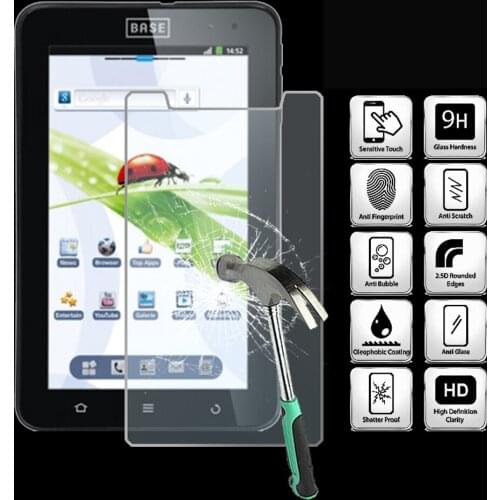 For ZTE BASE TAB 7.1 - Tablet Tempered Glass Screen Protector Cover Anti Fingerprint High Quality Screen Film