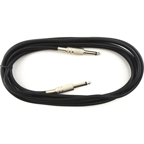 Niko 10ft Electric Guitar Cable Musical Instrument Cable Low Noise Shielded Black Free Shipping Wholesales
