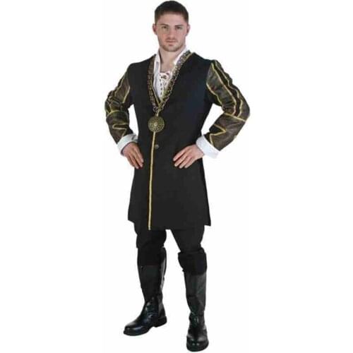 Adult Halloween Carnival Party Cosplay Sexy Costumes King Henry Ⅷ of England 's Clothing for Men Outfit