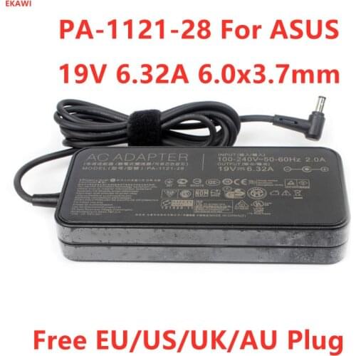 Genuine PA-1121-28 19V 6.32A 120W 6.0×3.7mm AC Adapter For ASUS TUF Gaming FX505GE FX705DY TUF705GD Laptop Power Supply Charger