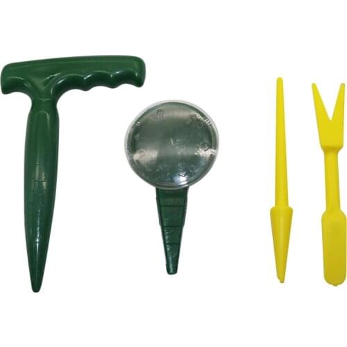 Soil Puncher Seed Sower and Plant migration tool kit Garden planting Nursery Tools Seedling vegetable Cultivation supplies 1 Set