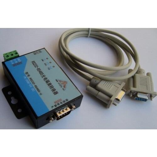 RS232 to RS485 Interface Data Converter, Optical Isolation, USB DC5V Power Supply, with USB Powr cord and RS232 Cable