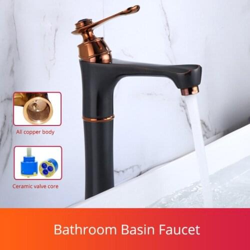 SHAI Black Bath Faucets