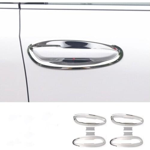 Car styling silver/black door handle bowl door handle cover trim for Lexus ES ES200 ES260 ES300 2018 2019