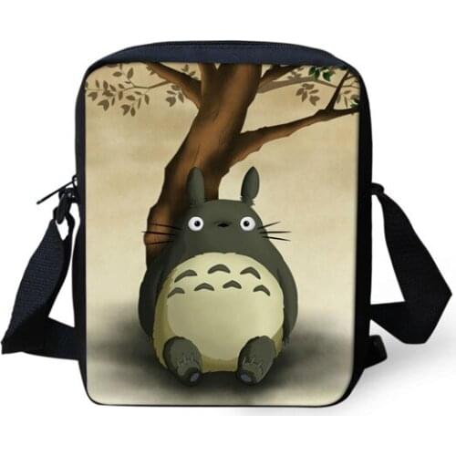 Cute Children Kids Mini Messenger Bags Cartoon Anime My Neighbor Totoro Crossbody Bag for Baby Girls Women Handbag
