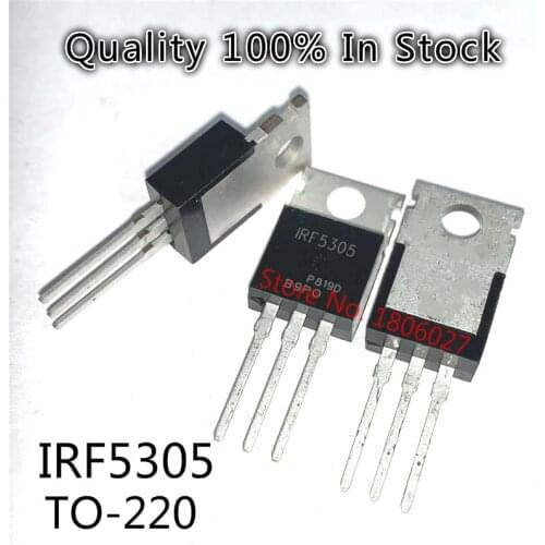 5PCS-10PCS/LOT IRF5305 IRF5305PBF TO-220 31A 55V field effect MOS tube