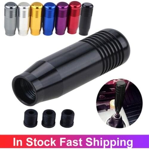 5 Color Universal Car Aluminum Manual Gear Shift Knob Stick Manual Transmission Gearstick Lever Shifter Knob Car Accessories
