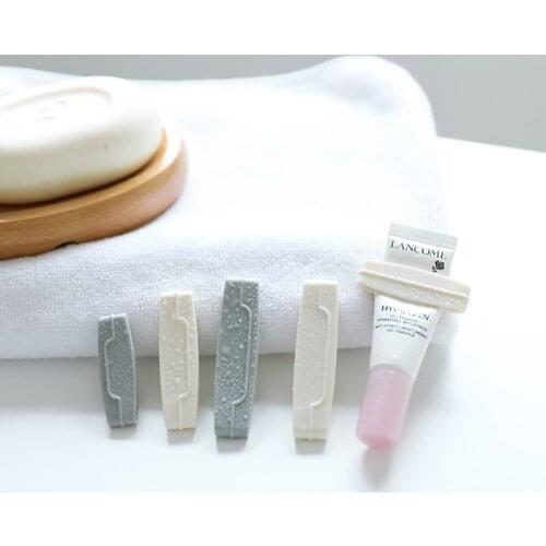 3pc/set Toothpaste Squeezer Clips Facial Cleanser Toothpaste Clip Cosmetics Cleanser Extruder Squeezer Bathroom Tools