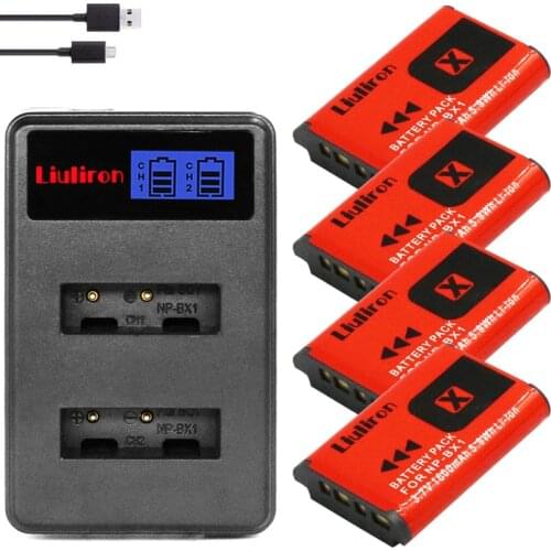 Bateria NP BX1 NP BX1 NPBX1 battery pack For Sony FDR-X3000R RX100 AS100V AS300 HX400 HX60 AS50 WX350 AS300V