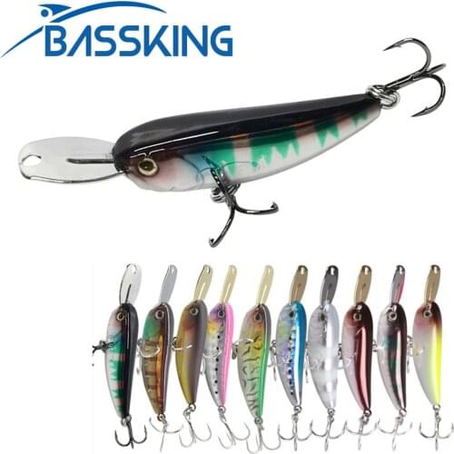 Small Minnow Fishing Hard Lure 40mm 5.5g Sinking Silent Metal Lip Bait for Bass Trout 5Colors Isca Artificial Pesca Leurre Peche