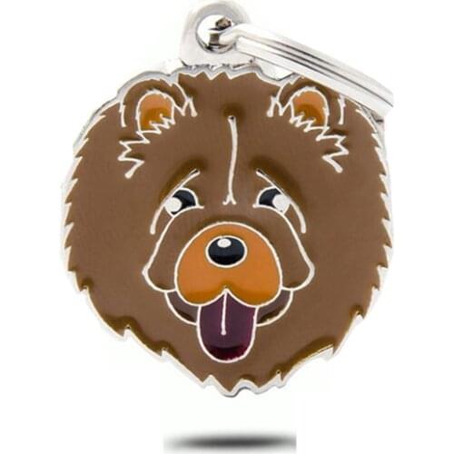 2pcs/lot Chow Chow Cute Keychain Cat Dogs Pet Pendant Pet Tag Pendants car Keyring Jewelry bulldog charm gifts for man