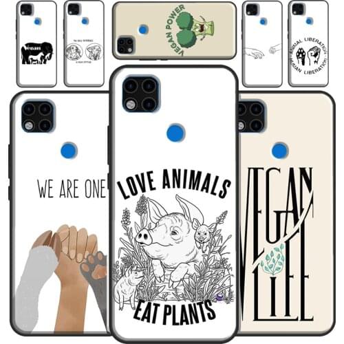 Vegan Love Animal Phone Cover For Xiaomi Redmi Note 9 Pro Note 8 7 8T 9S 7A 8A 9A 9C 9T K40 Note 10 Pro Case