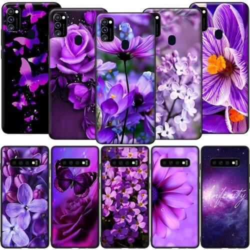 GX98 Infinity on Purple Case for Samsung A10S A20S A40S A50S A70S A51 A71 A81 A91 M11 M30S M31S M21 M51 A02S A42