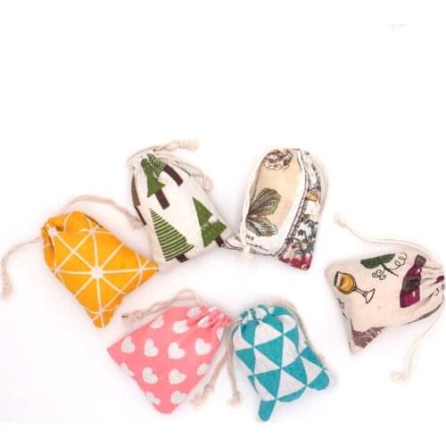 Wholesale Cotton Bags 9x12cm Wedding Drawstring Pouches Jewelry Packaging Bags Nice Gift Bag Mix Colors 200pcs/lot Cheap Bags