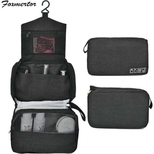 Hanging Travel Toiletry Bag for Men and Women Makeup Bag Cosmetic Beautician Folding Bag Bathroom and Shower Organizer toilettas