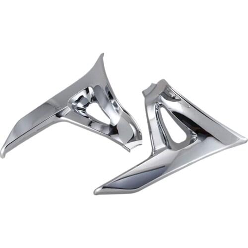 Triple-cornered Cover Battery Cover For Honda Gold Wing Gl 1800 Gl1800 Chrome Left Right Motorcycle Parts Modified Accessories