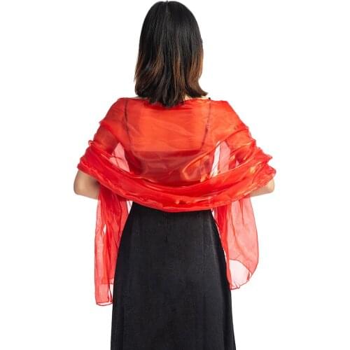 Evening Dress Wedding Shawl Solid Color Party Shawl Scarf Women Wrap Dancing And Juggling Towels Beach Платок Женский Mujer