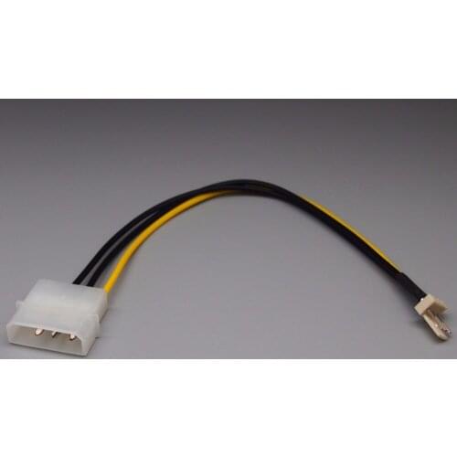 10pcs/lot 4 Pin IDE To 3 Pin CPU/Case Fan Connector Cable Adapter Fan Power Cable 20cm For Desktop PC