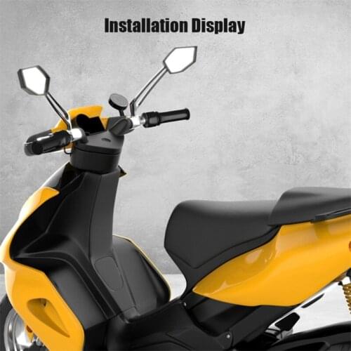 5 in 1 Waterproof Motorcycle Voltmeter LED Digital Display Water Temperature