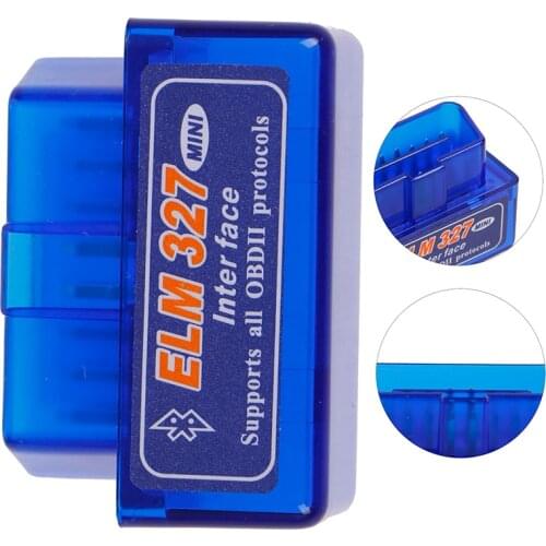 Bluetooth V2.1 Mini Elm 327 OBDII Scanner OBD Car Diagnostic Tool Code Reader