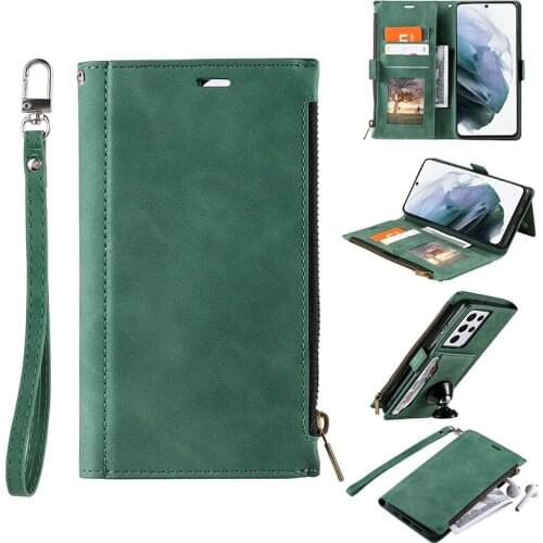 A71 A51 A41 A21 A70 A50 A40 PU Leather Stand Flip Wallet Case For Samsung A82 A72 A52 A32 A22 A12 A02S Multi Card Slots Holster