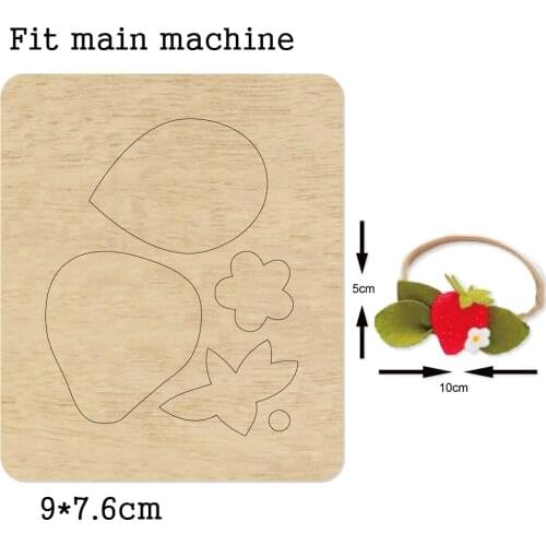 Diy Strawberry ring cutting dies 2020 new die cut &wooden dies Suitable for common die cutting machines