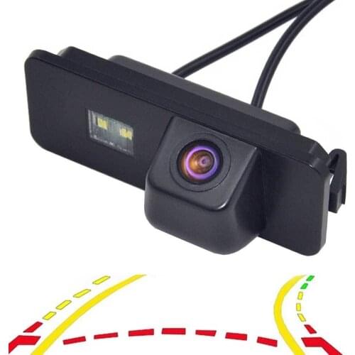 Dynamic Trajectory Tracks Rearview Camera For VW GOLF V 5 SCIROCCO EOS LUPO PASSAT CC POLO(2 cage) PHAETON BEETLE SEAT VARIANT