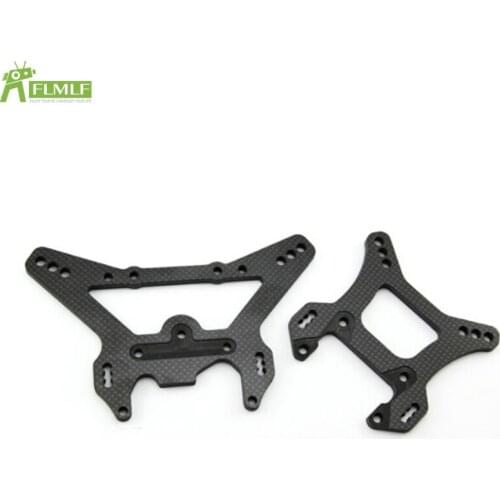 Carbon Fiber Front Rear Shock Absorber Bracket Shock Tower for 1/5 GTB Racing Losi 5ive T ROFUN ROVAN LT KMX2 Rc Car Toys Parts