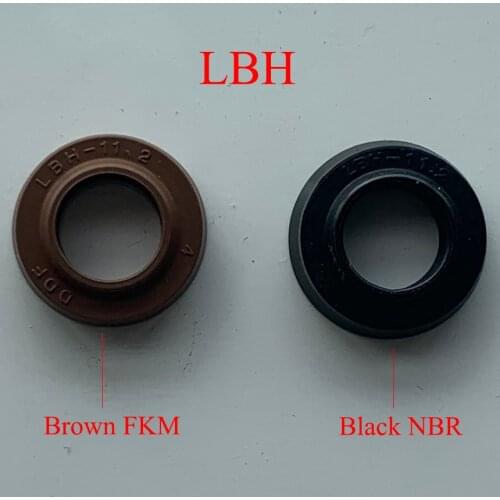 LBH DHS 31.5*39.5*5/6.5 31.5x39.5x5/6.5 NBR FKM FPM Rubber Dustproof Groove U Lip Hydraulic Piston Rod O Ring Gasket Oil Seal