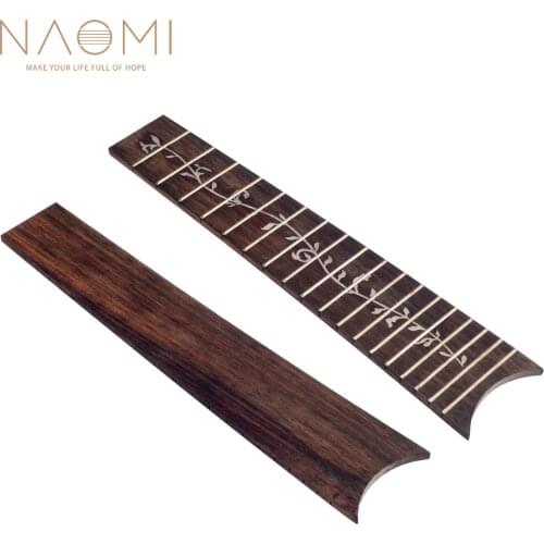 NAOMI Guilele Guitalele Fretboard Rosewood Fingerboard W/ 18 Frets Tree Of Life Fretboard For Guilele New