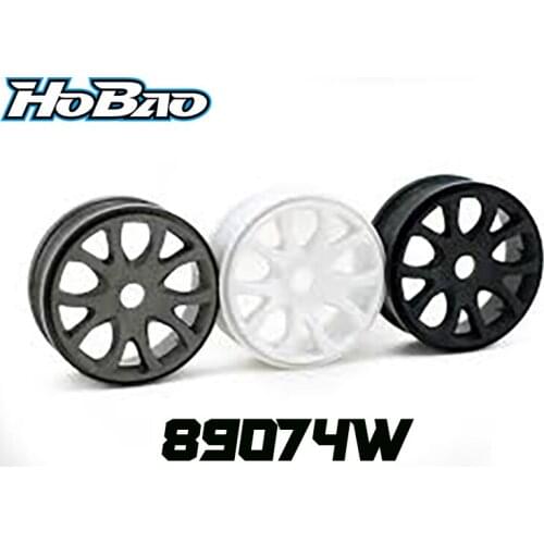 Original OFNA/HOBAO RACING 89074W White Wheel , 2 Pcs For HYPER 1/8 BUGGY 8SC SHORT COURSE HSP FS XRAY AE TLR ARMMA KYOSHO BUGGY