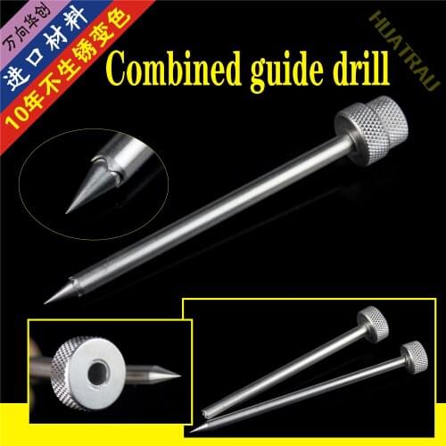 Orthopaedic instruments medical combined guide drill 4.0 5.0 double guide drill thimble drill sleeve combined guide