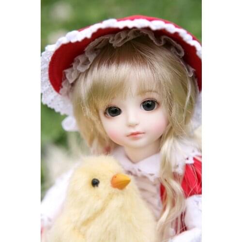 FULL SET TOP Quality 1/6 bjd Aidolls Gaby Red Dress Hat Baby Doll AI Ante Luna Best Gifts Cute Baby Hobbie Toy Reborn