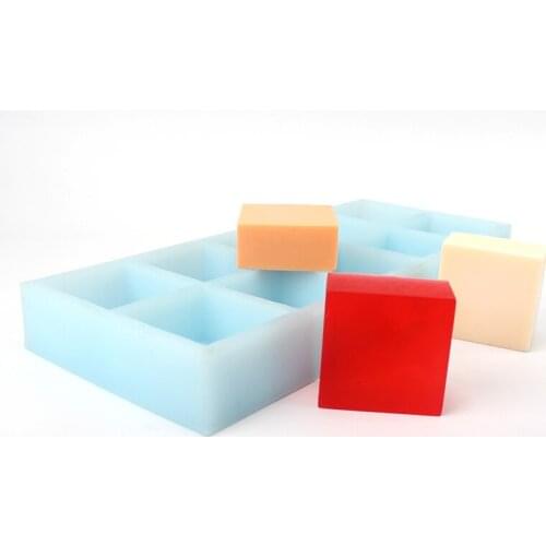 Multicavity Soap Molds Handmade Square Soap Making Supplies