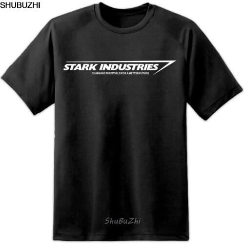 Stark Industries Mens T Shirt (S-5XL) men cotton tshirt summer fashion top tees Cool Casual pride t shirt men Unisex New sbz3066