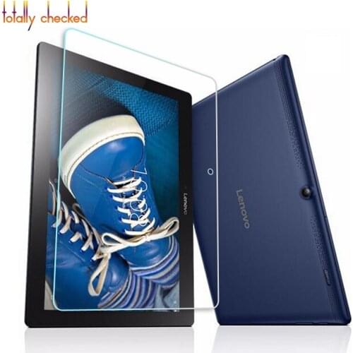 Glass for Lenovo Tab 2 A10 30 A10-30 A10-30F X30F + Cleaning Kit + Strong Box 2pcs/lot 9H Tempered Glass Screen Protector Film