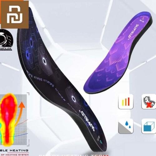 Xiaomi Supield Aerogel Electric Heating Foot Insole Shoes Pad Heel For Women Men Keep Warm Intelligent Temperature Control
