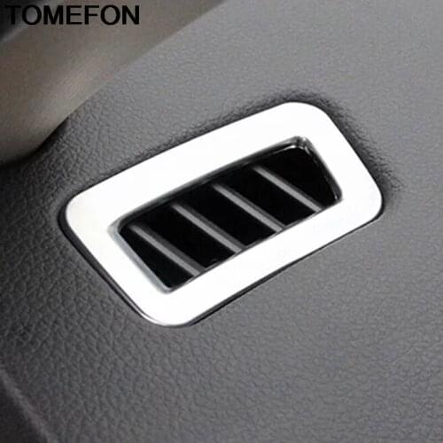 TOMEFON For Nissan Qashqai J11 2016 2017 2018 2019 Front Air Condition Vent Outlet Moulding Cover Trim Interior Accessories ABS
