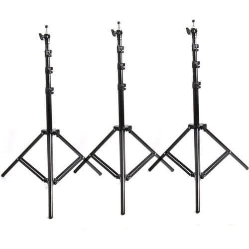 3 X Light Stands Max Work 2.4m Air-cushion