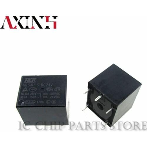 5pcs/lot HKE Auto relay HRS4H-S-DC24V-C 5PIN 24V T73/10A 100% new original relay in stock