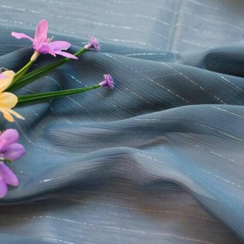 5Yards Good Chiffon Fabric 100% Polyester Chiffon Fabric White For DIY Girl Summer Dress Skirt Curtain 36 Colours Chiffon