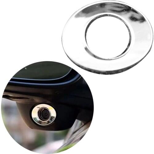Car Camera Bright Circle For Volvo XC90 XC60 S80L S60 V60 S40 30716060 Reversing Mirror Camera Plated Ring