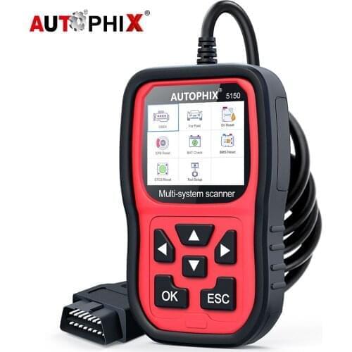 OBD2 Auto Scanner Autophix 5150 for Fort LINCOLN Full System Oil Reset EPB BAT ETC BMS Reset obd 2 Car Diagnostic Tools